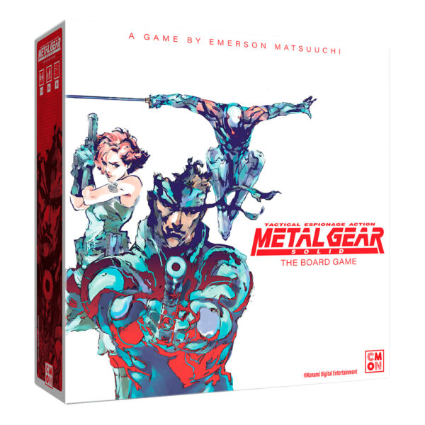 JUEGO DE MESA METAL GEAR SOLID - Nuevo a estrenar - Asmodee - Cmon - Juego de Tablero - PREVENTA - Lanzamiento 28/03/25