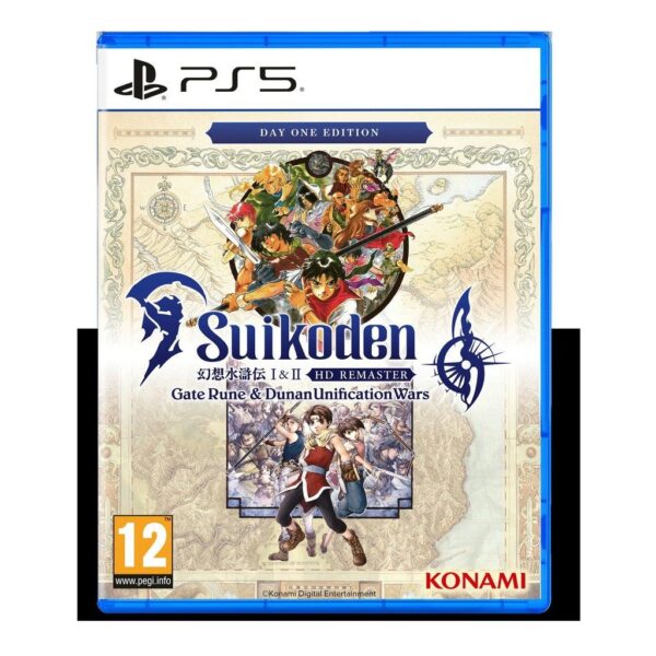 Suikoden I & II HD Remaster: Gate Rune & Dunan Unification Wars - Day 1 Edition - Versión Española - Nuevo Precintado