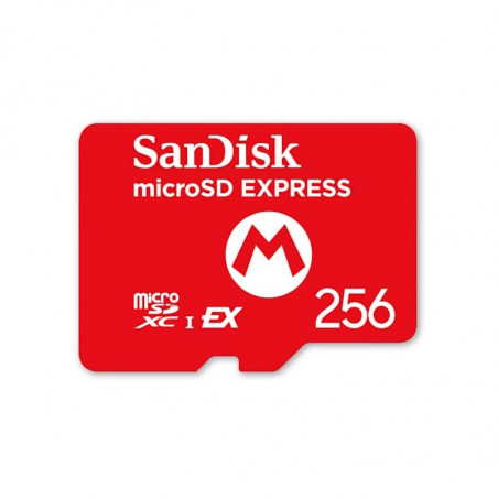 Tarjeta Micro SD Express Sandisk 256 GB Nintendo Switch 2