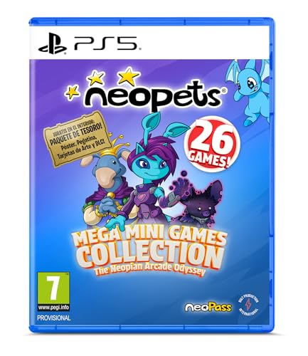 Reserva abierta de Neopets - Mega Mini Games Collection Day 1 Edition - PS5