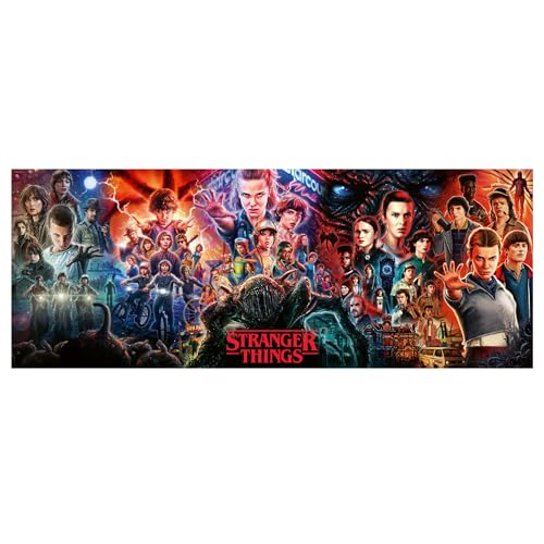 Ravensburger - Puzzle 1000 Piezas Stranger Things | Puzzle Adultos 70x50cm | Puzles 1000 Adultos | Rompecabezas Niños +14 Años | Puzzles 1000 Piezas De Stranger Things