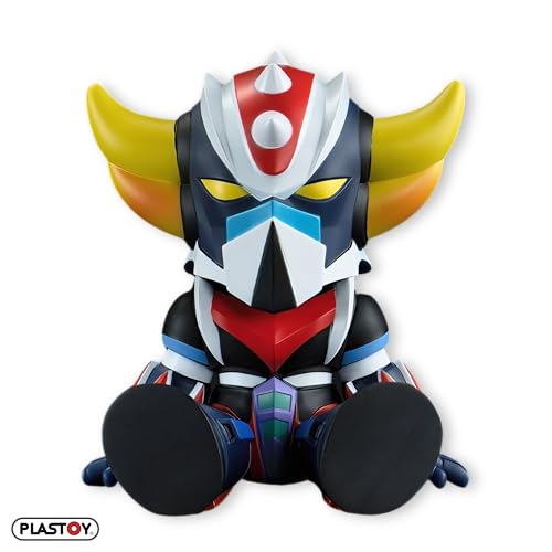 Plastoy Goldorak Tirelire Chibi Goldorak assis - Plastique - 15 cm