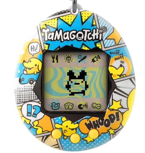 BANDAI - Tamagotchi Mascota Virtual Original Pochitchi Comic Book 42976 Multicolor - Llena tu Dia de Alegria con tu Tamagotchi - Juguete Electrónico para Mayores de 8 Años