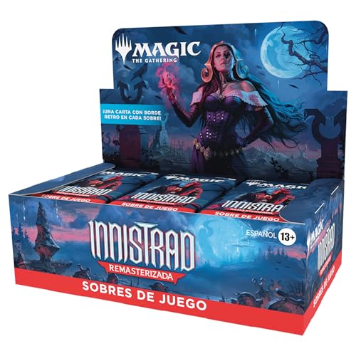 Caja de sobres de juego de Innistrad remasterizada, de Magic: The Gathering (Versión en Español)