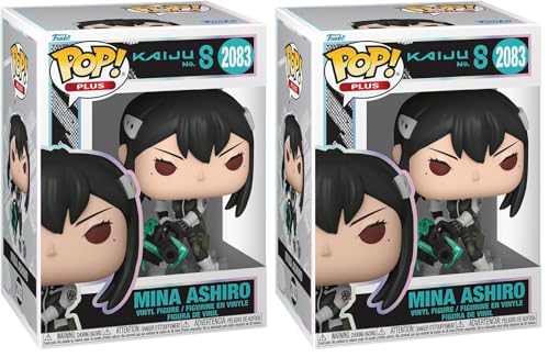 Funko Pop! Plus: Kaiju No8 - Mina Ashiro - 1/6 de Probabilidades de Obtener la RARA Variante Chase - Kaiju No 8 - Figura de Vinilo Coleccionable - Idea de Regalo - Mercancia Oficial - Anime Fans