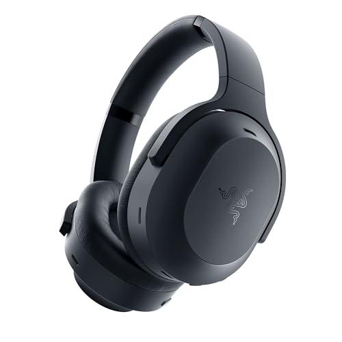 Razer Barracuda Pro - Auriculares inalámbricos para juegos con ANC híbrido (Amplificador Audio Acromático THX, SmartSwitch Dual Wireless, Controladores TriForce 50mm) Negro