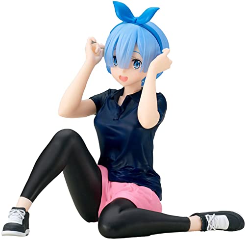 Banpresto RE:Zero - Rem - Relax Time - Figura de 14 cm