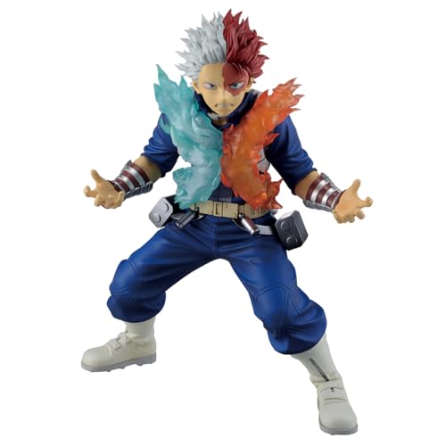 Ichibansho Figura Shoto Todoroki My Hero Academia (7Th) (On Top of Happiness) Masterlise 20cm IS68960 Multicolor - Figura Coleccionable - Ideal para los Fanaticos del Anime
