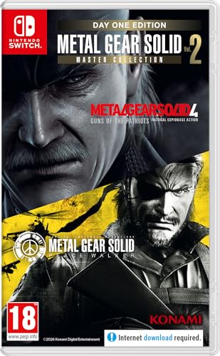 Reserva abierta de Metal Gear Solid: Master Collection Volume 2 – Day One Edition - Switch