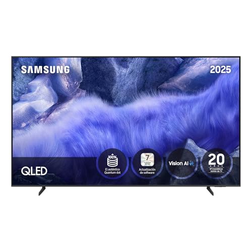 Samsung TV 75 Pulgadas QLED QE1F 4K Smart TV con Vision AI, 100% Volumen de Color con Quantum Dot y más de 500 Canales TV Plus