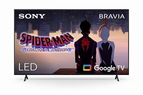 Sony BRAVIA KD75X75WL 75 Pulgadas, TV LED con 4K HDR, Google TV, Procesador X1, Eco Pack, Asistentes de Voz, Bravia Core, Marco Fino, 75", 75 Inch