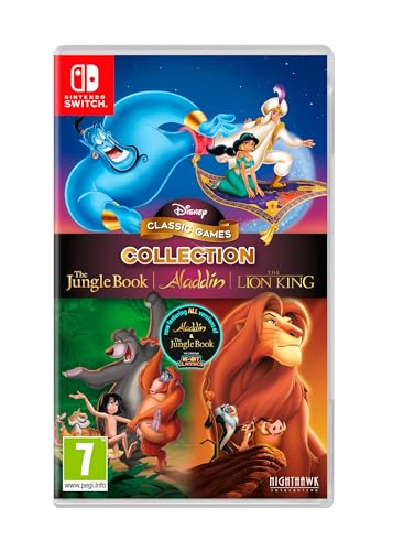 Disney Classic Aladdin,Lion King,Jungle Book - Switch