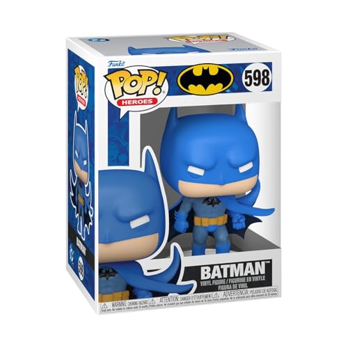 Funko Pop! Heroes: DC - Batman - Figura de Vinilo Coleccionable - Idea de Regalo - Mercancía Oficial - Juguetes para niños y Adultos - Figura Modelo para coleccionistas y exhibición