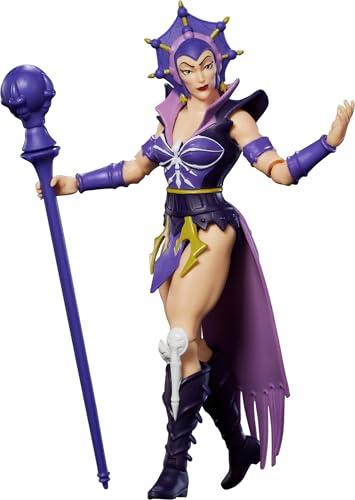 Masters of the Universe Origins Cartoon Collection 200X Evil-Lyn, Figura de acción de 13,97cm, Inspirada en la villana de la Serie de televisión de Motu de los años 80, JHJ95