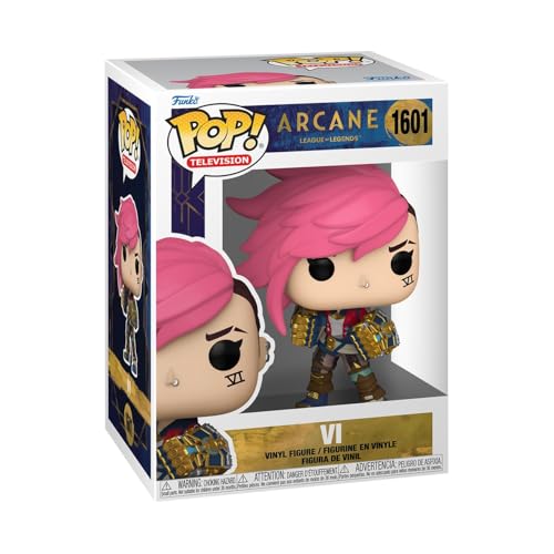 Funko Pop! TV: Arcane LOL - Vi - Arcane: League of Legends - Figura de Vinilo Coleccionable - Idea de Regalo- Mercancia Oficial - Juguetes para Niños y Adultos - TV Fans - Muñeco para Coleccionistas