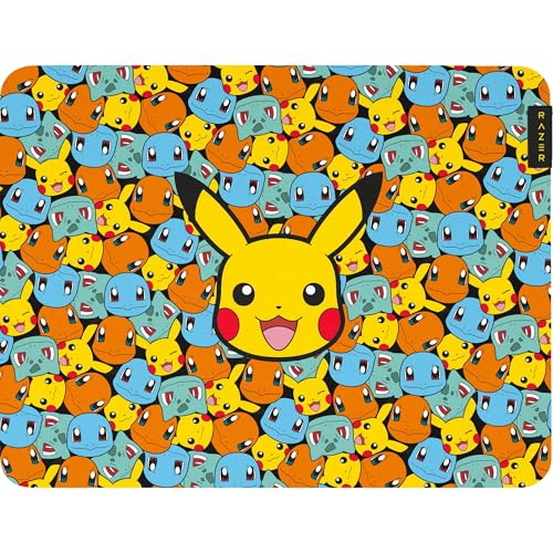 Razer Gigantus V2 Pokémon Edition - Suave Alfombrilla de ratón para Juegos para Velocidad y Control - microtejido Texturizado - Espuma de Goma Gruesa - 360 x 275 x 3mm | Pokémon Kanto