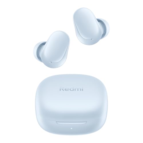 XIAOMI Redmi Buds 6 Play - Auriculares inalámbricos, cancelación de Ruido, Ligeros, hasta 36 Horas de autonomía, Bluetooth 5.4, Azul (Versión ES)