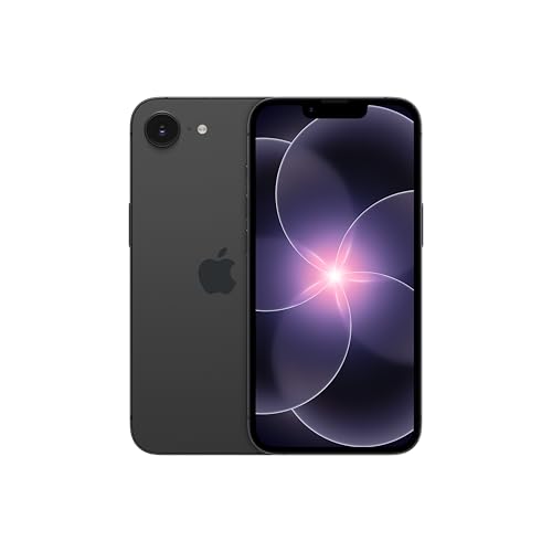 Apple iPhone 17e de 512 GB: Pantalla Super Retina XDR de 6,1 Pulgadas, Chip A19, autonomía para Todo el día, cámara Fusion de 48 Mpx; Negro