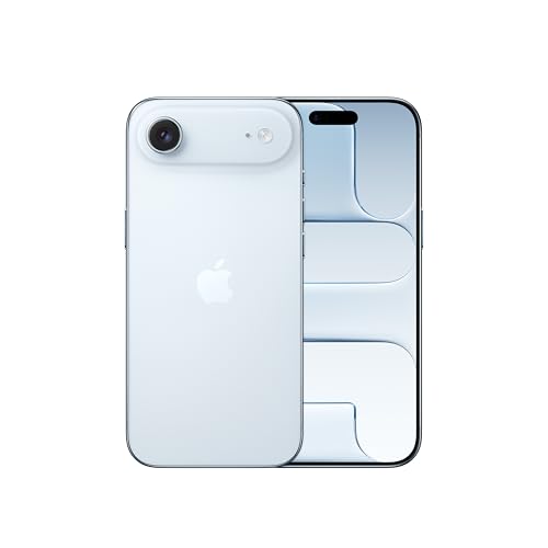 Apple iPhone Air de 1 TB: El iPhone más Fino jamás Creado, Pantalla de 6,5 Pulgadas con Promotion hasta 120 Hz, Chip A19 Pro, cámara Frontal Center Stage, autonomía para el día Entero; Azul Cielo