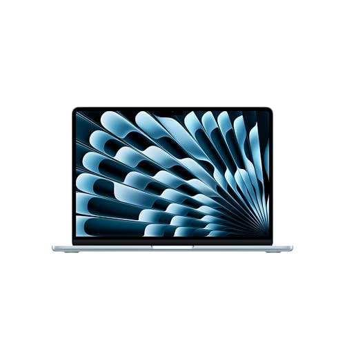 Apple 2025 MacBook Air de 13 Pulgadas con Chip M4: diseñado para Apple Intelligence, Pantalla Liquid Retina de 13,6 Pulgadas, 24 GB de Memoria unificada, 512 GB SSD, Teclado español; Azul Cielo