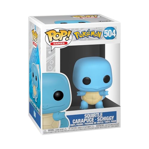 Funko POP! Pokemon - Squirtle - Figura de Vinilo Coleccionable - Idea de Regalo - Mercancia Oficial - Juguetes para Niños y Adultos - Anime Fans - Muñeco para Coleccionistas y Exposición