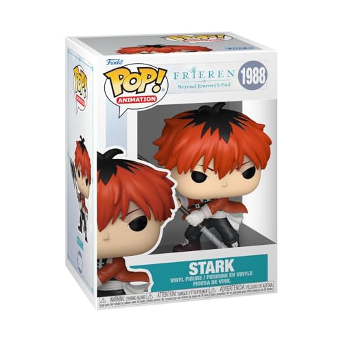 Funko Pop! Animation: Frieren - Stark - Frieren Beyond Journeys End - Figura de Vinilo Coleccionable - Idea de Regalo - Mercancia Oficial - Juguetes para Niños y Adultos - Anime Fans