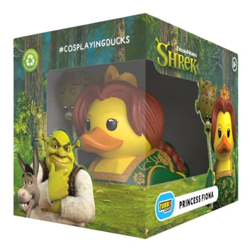 TUBBZ Caja Edición: Shrek - Princesa Fiona Figura Coleccionable de Pato de Goma Disfrazado