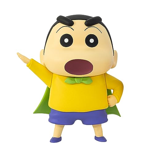 Banpresto, Figura de Acción Shinnosuke Nohara Crayon Shinchan Pelicula Kasukabe Boueitai Vol.1 11 cm, Multicolor BP88215