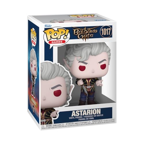 Funko Pop! Games: Baldur's Gate - Astarion - 1/6 de Probabilidades de Obtener la RARA Variante Chase - Baldur's Gate 3 - Figura de Vinilo Coleccionable - Idea de Regalo - Mercancia Oficial