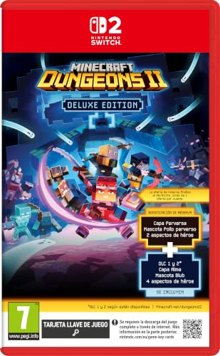 Reserva abierta de Minecraft Dungeons 2 Deluxe Edition - Nintendo Switch 2