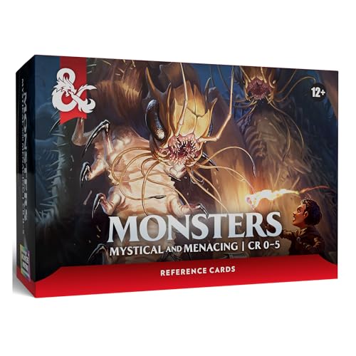 Dungeons & Dragons Reference Cards - Monsters (Mystical and Menacing)