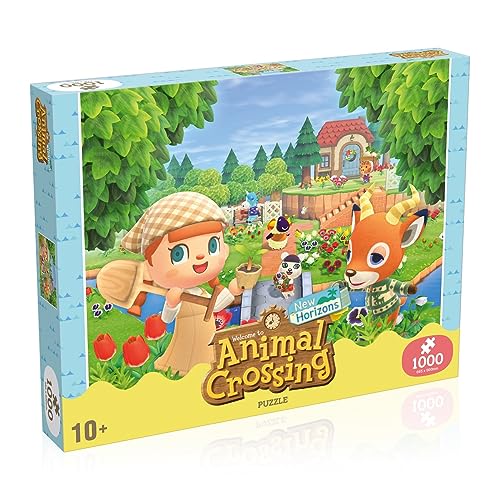 Puzle de 1000 Piezas de Animal Crossing – Top Trumps – Rompecabezas para Niños y Adultos, WM00952-ML1-6