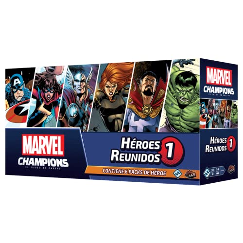 Fantasy Flight Games - Marvel Champions: Héroes Reunidos 1 - Juego de Cartas en Español