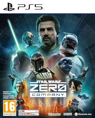 Reserva abierta de STAR WARS Zero Company Standard Edition PlayStation 5 | Disco | Videojuegos | Idioma: Multilingüe