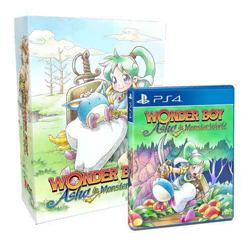 Wonder Boy: Asha in Monster World Collector's Edition (PlayStation 4) - LIMITADO