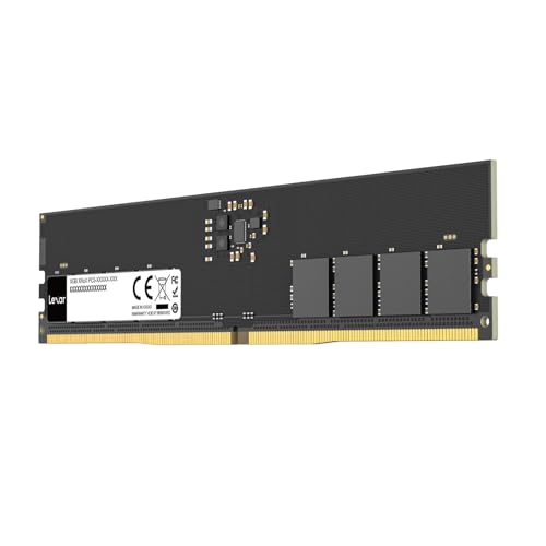Lexar UDIMM 16GB DDR5 RAM 5600MHz CL46, 288 pines RAM para computadora, DRAM U-DIMM de alto rendimiento para PC/computadora, AI, 1.1V, CL46-45-45-90