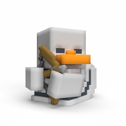 TUBBZ Primera Edición: Minecraft - Skeleton Figura Coleccionable de Pato de Goma Disfrazado