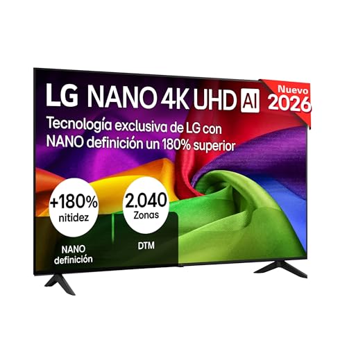 LG 55NU800B6LA - Smart TV Nano UHD AI 55" 4K Sin Reflejos 94%, 2026