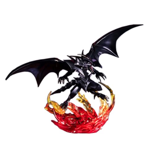 Megahouse - Yu-Gi-Oh! - Figura Coleccionable de dragón Negro de Ojos Rojos, crónica de Monstruos