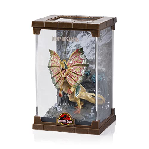 The Noble Collection Figura Jurassic Park Dilophosaurus bendyfig Diorama
