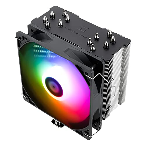 Thermalright BA120 ARGB CPU Air Cooler, 6 Heat Pipes, TL-C12CG-S PWM Quiet Fan CPU Cooler con S-FDB Bearing, para AMD AM4 AM5/Intel 1150/1151/1200/1700, PC Cooler