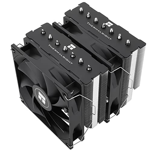 Thermalright Phantom Spirit 120 SE Enfriador de aire para CPU 7 heatpipes, doble 120 mm ventilador PWM, AGHP 4.0 Technology, para AMD AM4 AM5/Intel 1700/1150/1151/1200