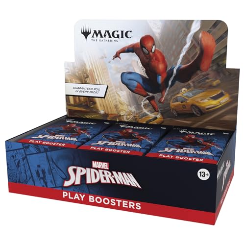 Caja de Sobres de Juego de Magic: The Gathering | Marvel’s Spider-Man (Versión en Inglés)