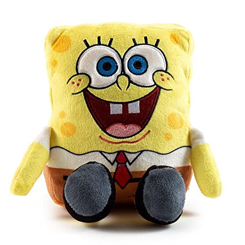 Kidrobot Peluche Kidrobot Bob Sponja 90's, Muñeco de peluche, Juguete para niños, 20 cm Felpa Figura para regalar, cumpleaños, coleccionistas y fiestas