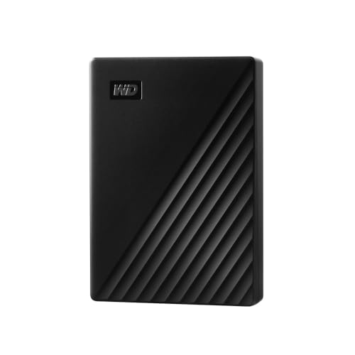 WD 6TB My Passport Disco Duro Externo Portátil, USB 3.2 Gen 1/USB 3.0, Copia de seguridad y protección con contraseña, Formateado para Windows, ChromeOS y MacOS, Negro