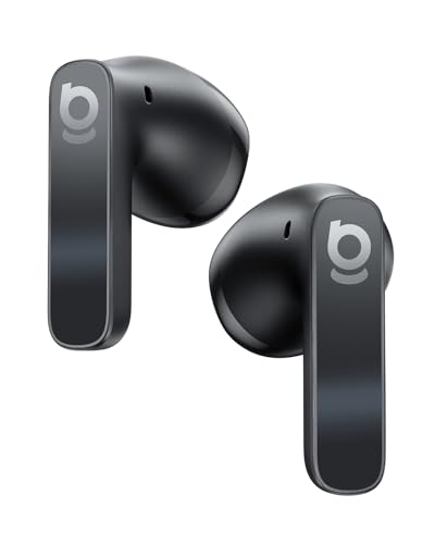 Baseus BS1 NC Auriculares Inalámbricos Blueooth Semi-In-Ear, Auriculares Bluetooth Cancelación de Ruido, Audifonos Inalambricos, Hi-Res, Driver 13 mm, 6 Mic AI, IP55, 55 Horas, Bluetooth 6.0