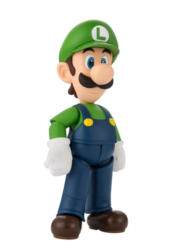 TAMASHII Nations - Super Mario - Figura de acción de Luigi S.H.Figuarts