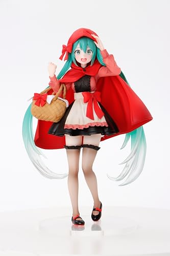 TAITO - Figura de Hatsune Miku Wonderland - Reedición de Caperucita Roja