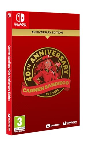 CARMEN SANDIEGO EDICIÓN 40ª ANIVERSARIO - NINTENDO SWITCH