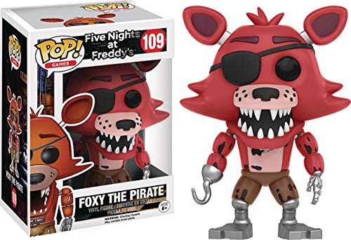 Five Nights AT Freddy'S Foxy The Pirate Vinyl Figure 109 Funko Pop! Standard